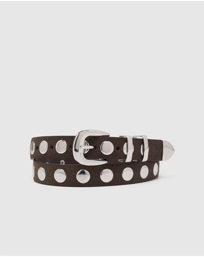 Oxford - Fiorella Suede Stud Belt