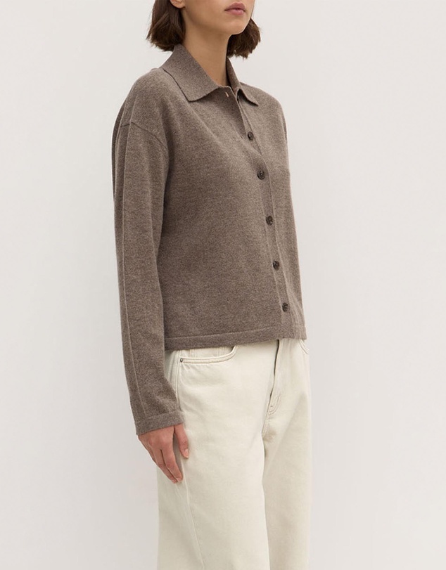 Assembly Label - Wool Cashmere Knit Cardigan