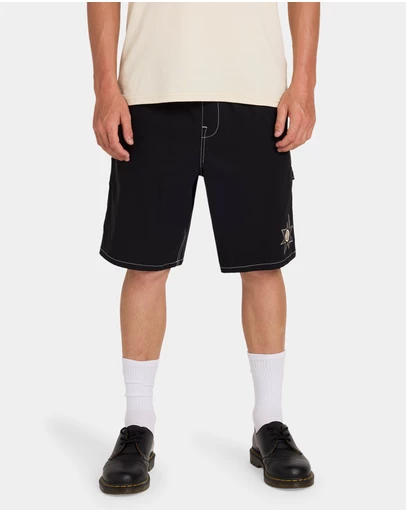 Volcom - Mens Disturb Elastic Waist Shorts
