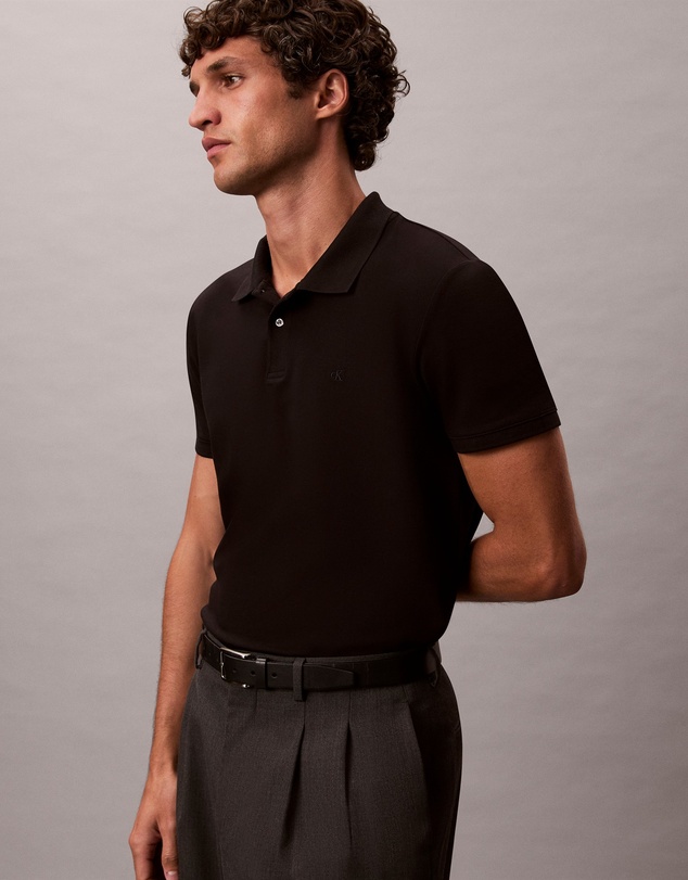 Calvin Klein - Supima Cotton Slim Refined Pique Polo Shirt