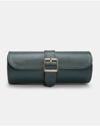 Wolf - Wolf British Racing Green Triple Watch Roll