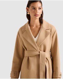 Forever New - Heidi Double Breasted Wrap Coat