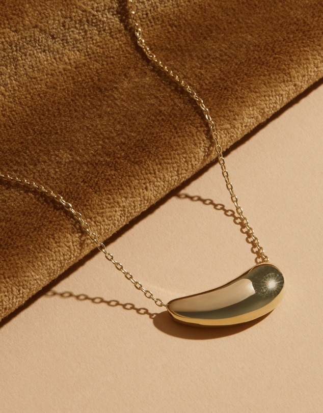 Najo - La Muse Yellow Gold Necklace (45cm+ext)