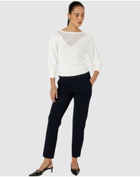 SACHA DRAKE - Chloe 3/4 Sleeve Knit Top