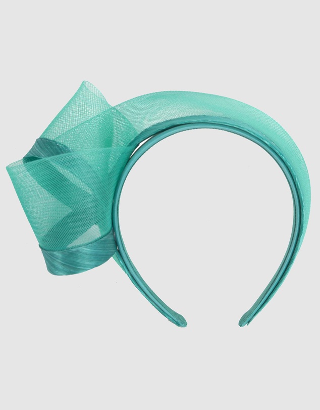 Fillies Collection - Teal Headband Fascinator