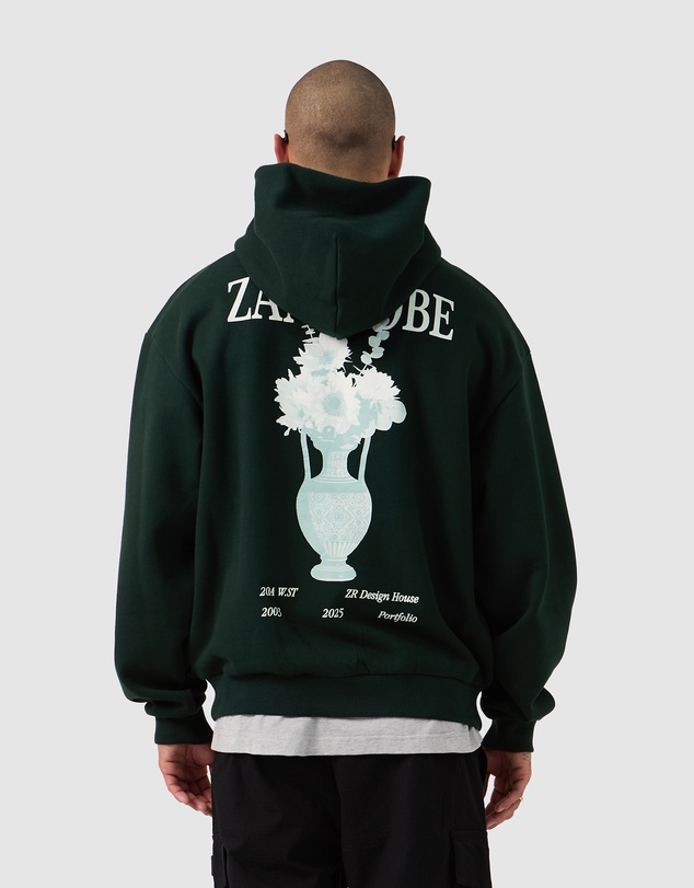 Zanerobe - Ceramic Box Zip Hood Forest