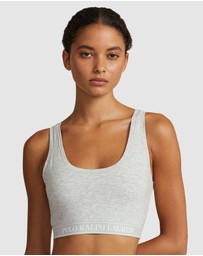 Polo Ralph Lauren - Polo Essentials Cotton Blend Cropped Tank Top Bra