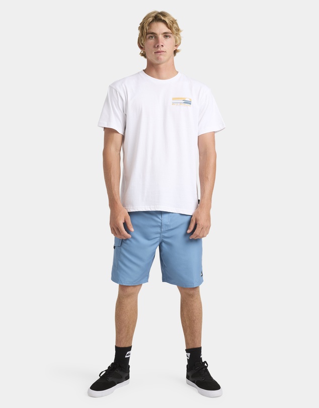 Quiksilver - Mens Stacked Horizon T-Shirt