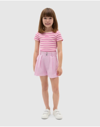 Seed Heritage - Stripe Logo Rib Tee