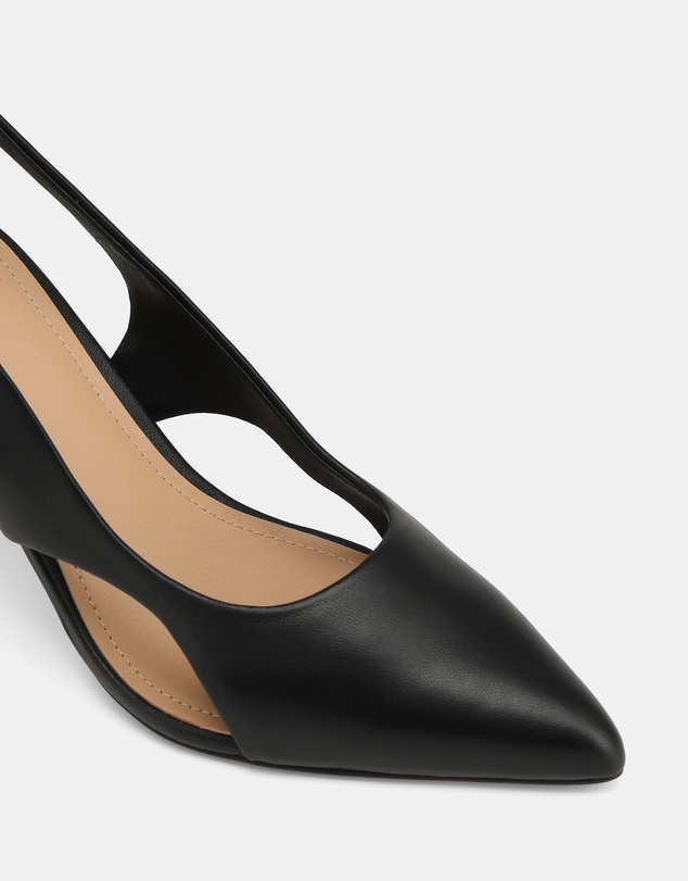 Wittner - Rachel Leather High Slingbacks