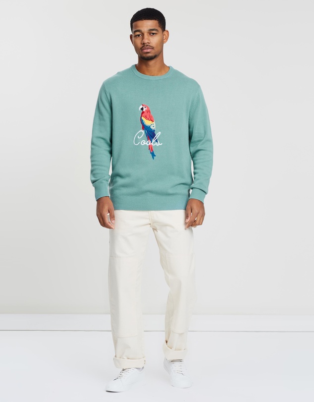 B.Cools - Parrot Crew Knit Jumper