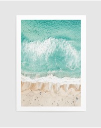 Olive et Oriel - Sand to Sea Bondi Art Print