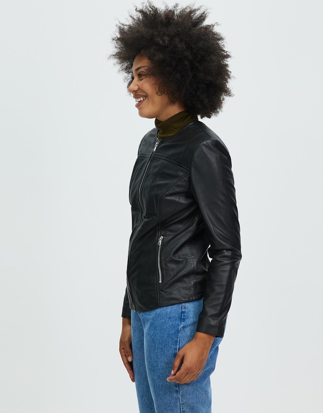 KAJA Clothing - Gia Leather Jacket