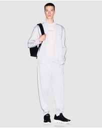 Armani Exchange - Contrast Piping Jogger Pants