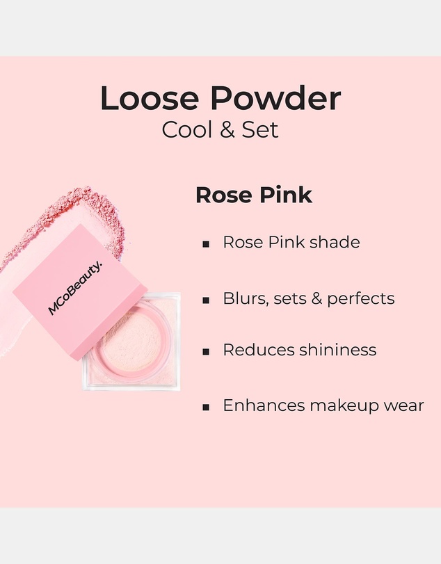 MCoBeauty - Cool Set Loose Powder