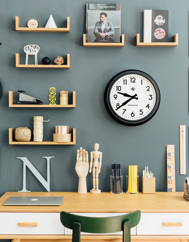 Newgate - Newgate 50S Electric Clock Black