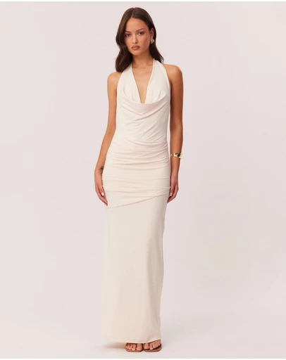 SNDYS - Anita Cowl Drape Maxi Dress