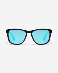Hawkers Co - HAWKERS- Polarized Black Clear Blue ZHANNA Sunglasses for Men and Women UV400