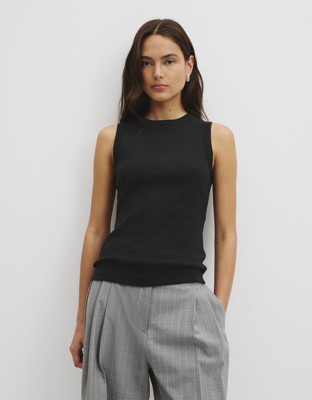 Country Road - Australian Cotton High Neck Tank
