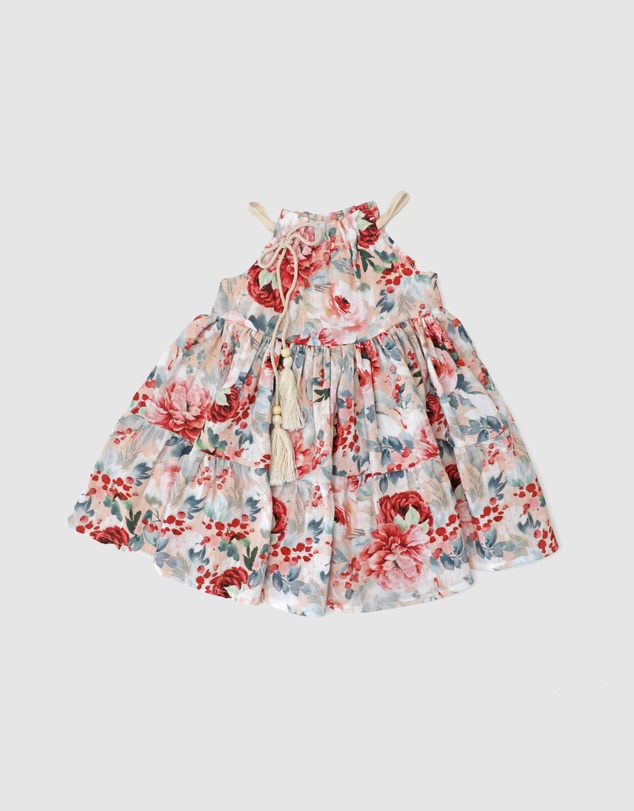 WITH LOVE FOR KIDS - Cotton Muslin Dress - Babies - Kids