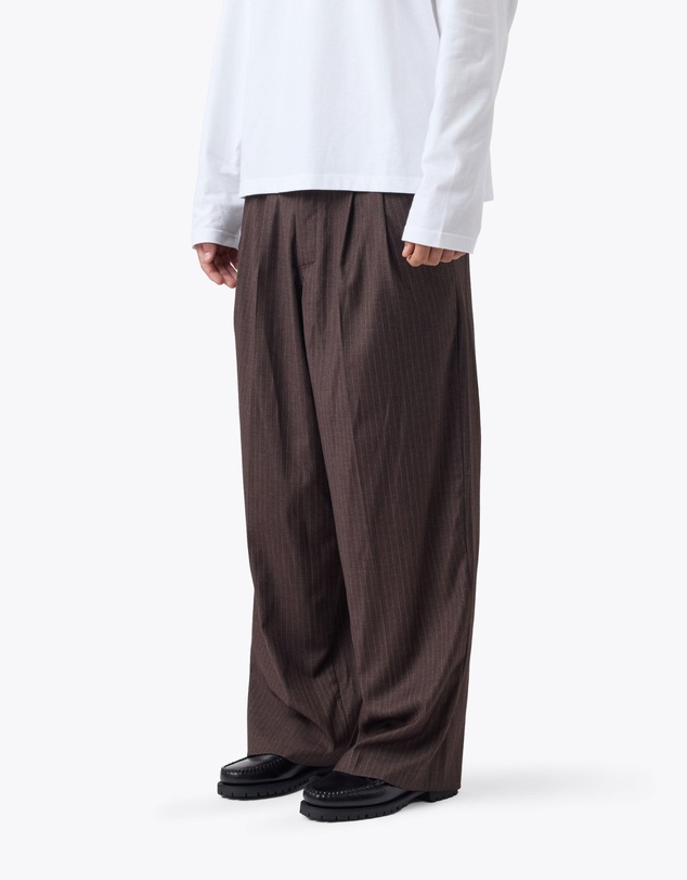 Zanerobe - Pinstripe Mega Pant Choc Stripe