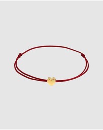 Elli Jewelry - Bracelet Heart 925 Sterling Silver Gold-Plated
