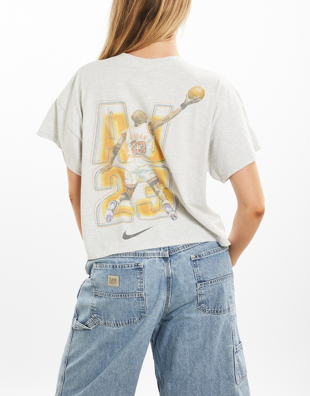 Vintage by The Real Deal - Pre Loved - 90s Nike Air Jordan Cropped Tee