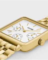 Cluse - La Tetragone Multifunction White/Gold Link