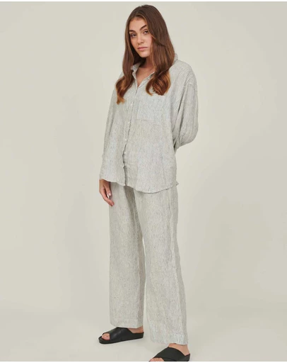 Carlotta + Gee - 100% Linen Pants