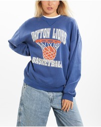 Vintage by The Real Deal - Pre Loved - 90s Dayton Lions Basketball Sweatshirt