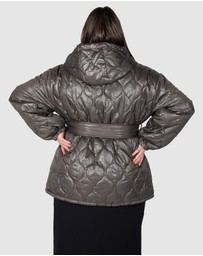 Love Your Wardrobe - Blake Belt Quilted Jacket