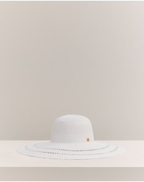 Trenery - Hyams Woven Sun Hat in White