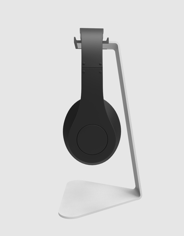 iWorld - Kanto H1W Universal Desktop Headphone Stand, White