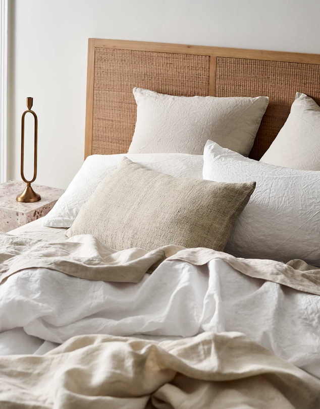 Aura Home - Emile Linen Quilt Cover