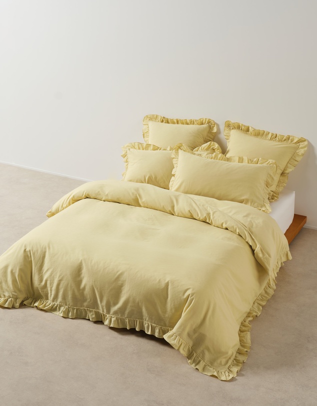 Linen House - Vintage Ruffle European Pillowcase