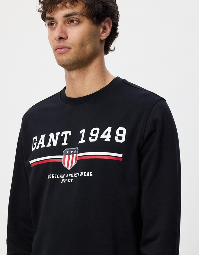 Gant - Graphic C-Neck Sweat