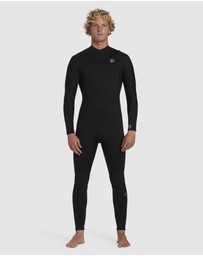 Billabong - Mens 3/2 Foil Chest Zip Wetsuit