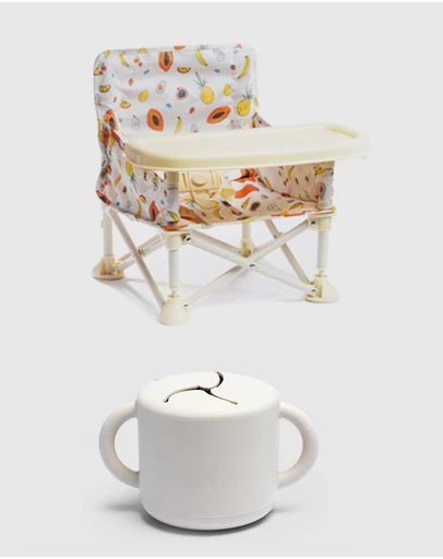 IZIMINI - Clementine Baby Chair V2 & Snack Cup
