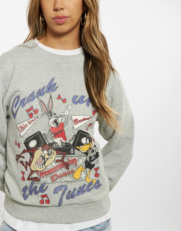 Vintage by The Real Deal - Pre Loved - 90s Looney Tunes Sweatshirt