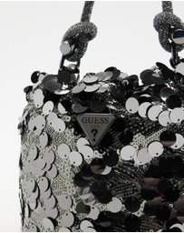 GUESS - Holiday Shine Top Handle Pouch