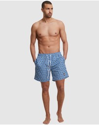 Urban Classics - Pattern Swim Shorts
