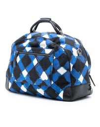 Pre-Loved by Azura Reborn - Pre-Loved Printed Canvas and Caviar Airlines Round Trip Travel Bag
