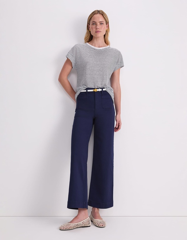 Sportscraft - Tonia Crew Neck Linen Tee