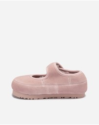 Ozwear Connection Uggs - Ugg Logo Kids Mary Jane