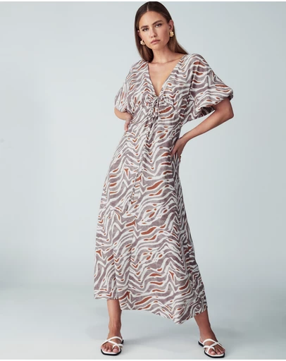 ST MRLO - Blossom Midi Dress