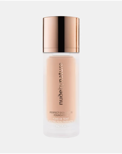 Nude by Nature - Perfect Skin Filter Foundation 30g N4 Silky Beige