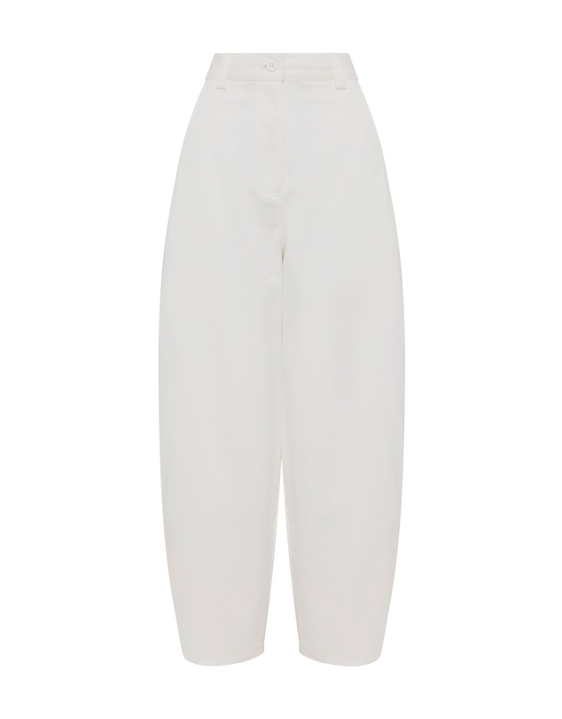 Oxford - Etta Barrel Leg Cotton Pant
