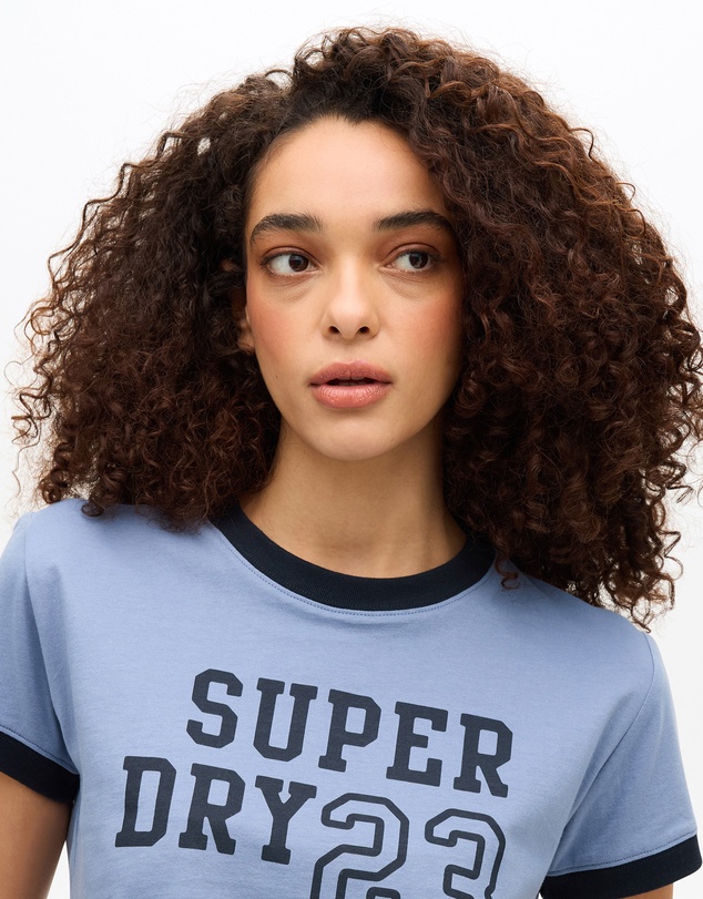 Superdry - Athletic Essentials Ringer Slim Fit Tee
