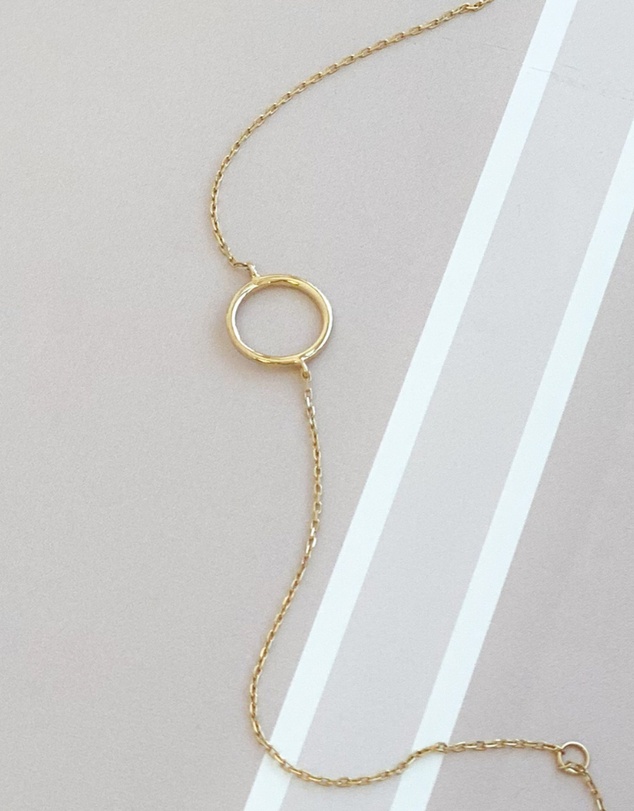 Luna Rae - Solid Gold - Eternity Bracelet