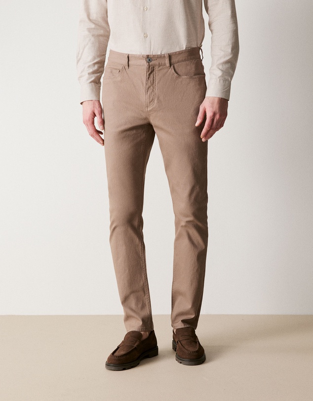 Trenery - Regular Fit Bedford Jean in Cocoa